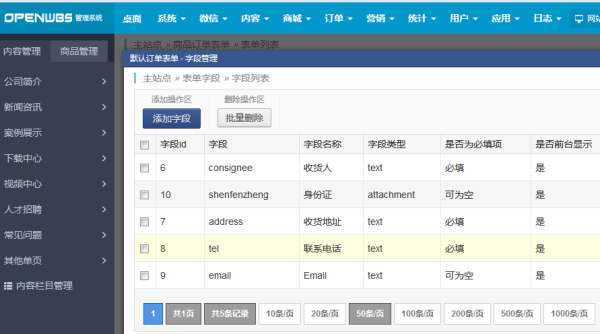 ECSHOP與OpenWBS商城系統(tǒng)的對比分析